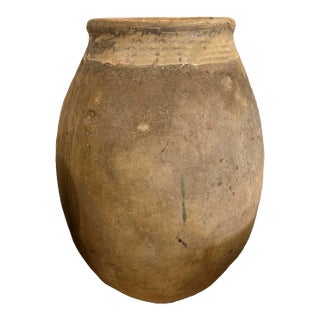Large French Biot Olive Jar For Sale