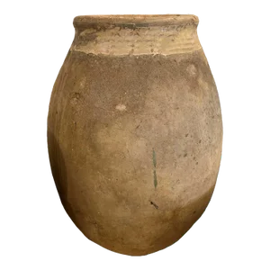 Large French Biot Olive Jar