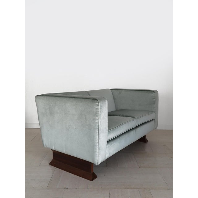 Mid-Century Modern 2-Seater Sofa attributed to Franco Albini for Poggi, Italy, 1960s For Sale - Image 3 of 17