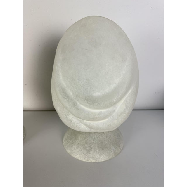 Vintage Murano Glass Bedside Lamps, 1980s, Set of 2 For Sale - Image 3 of 11