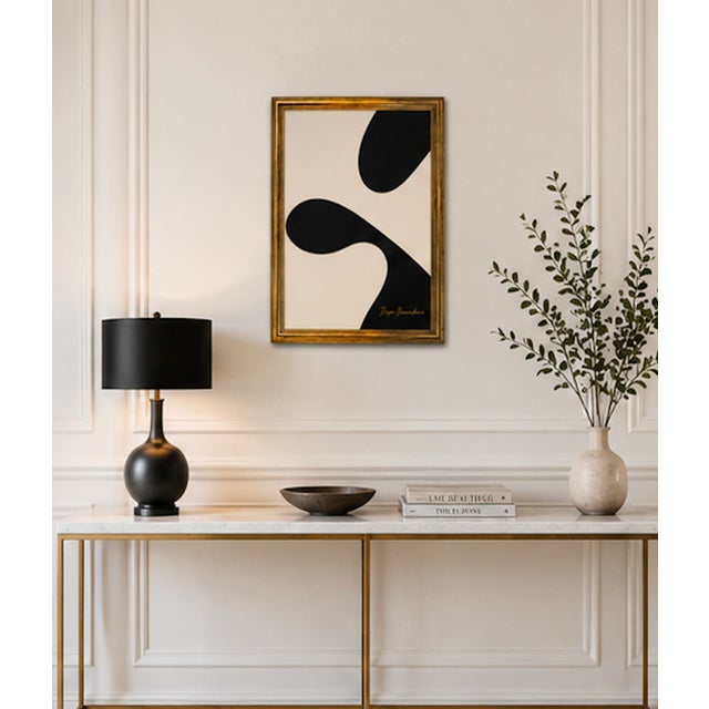 Midnight Current Painting Framed by Bryan Boomershine For Sale In Palm Springs - Image 6 of 9