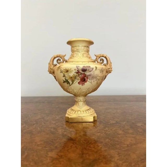 Vintage Vase from Royal Worcester, 1920s For Sale - Image 6 of 8