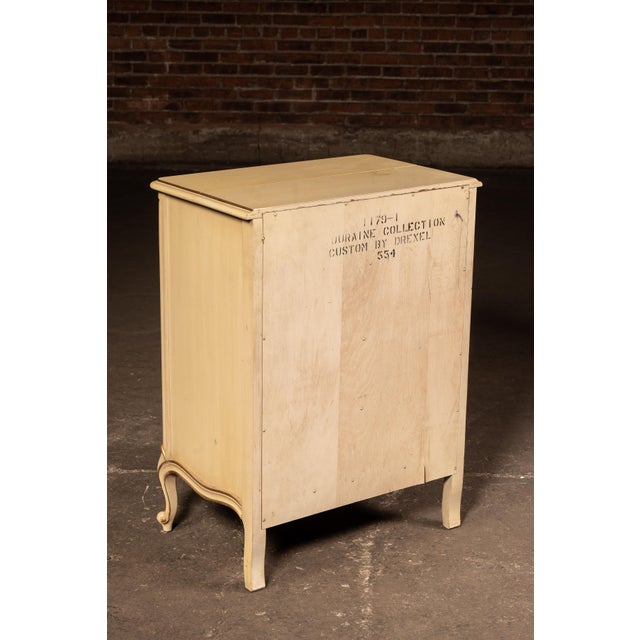 Wood Vintage "Touraine" French Provincial Gentlemans Chest of Drawers by Drexel For Sale - Image 7 of 11