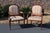 Ethan Allen's version of Louis XVI armchairs is one of refined elegance and quality. The wood grain is lovely! This pair...