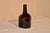 English Mid-18th Century Hand Blown Amber Glass Bottle For Sale - Image 3 of 6