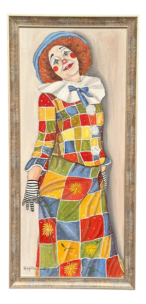 Birgitta Ysberg, So Similar, 1950s, Oil Painting on Canvas, Framed