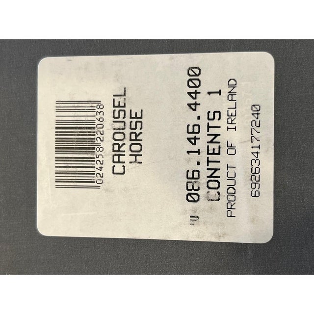 1997 Waterford Society Legends & Lore Carousel Horse Figurine Ireland w/ Box For Sale - Image 11 of 13