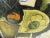 Gaetano d'Amico, Cubist Still Life, Oil and Pastel on Paper For Sale - Image 3 of 7