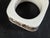 Mid 20th Century Royal Staffordshire Tonquin Brown Ceramic Napkin Rings - Set of Three For Sale - Image 4 of 4