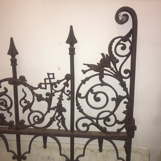 Late 19th Century Old Philadelphia Wrought Iron Gate Chairish