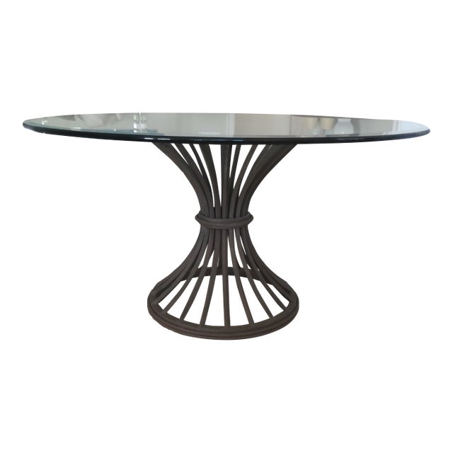 1990s Iron Dining Table Attributed to Dennis and Leen For Sale