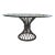 1990s Iron Dining Table Attributed to Dennis and Leen For Sale