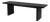 Halsmstad 64 in. W Wood Dining Bench, Black For Sale