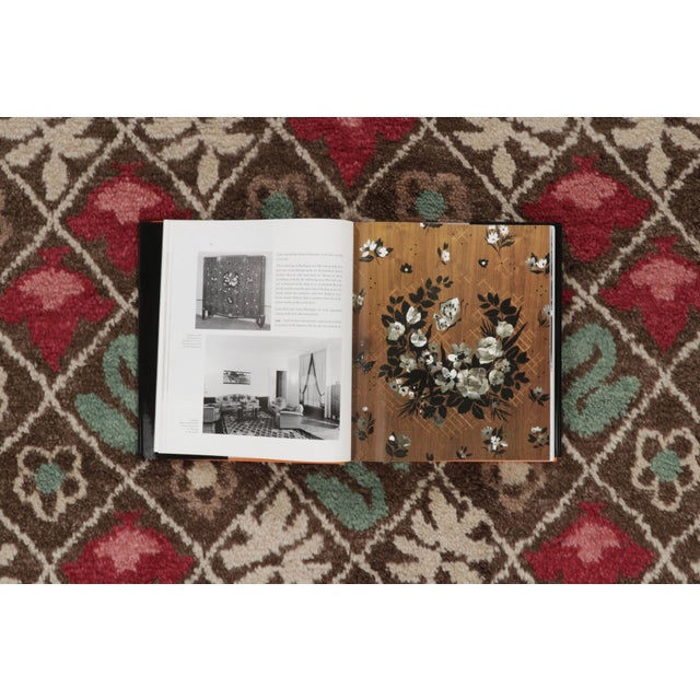 Contemporary Art Deco Floral Wool Rug With Floral Grid by Rug & Kilim, India For Sale - Image 9 of 10