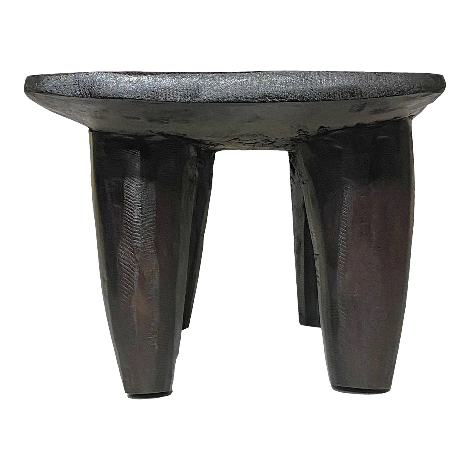 African Carved Wood Senufo Table/Stool 22