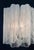 Vintage Murano Glass Tube Wall Sconces with 5 White Alabaster Glass Tube, 1990, Set of 2 For Sale - Image 16 of 18