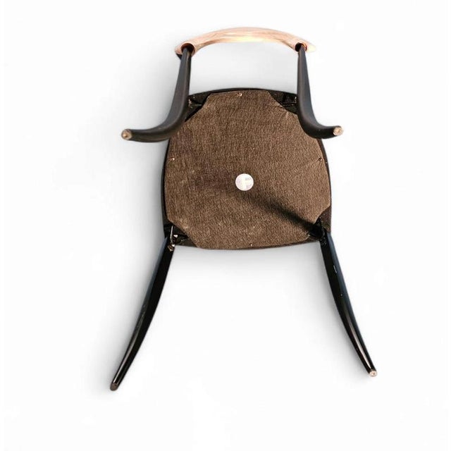 Vintage Dining Chairs by Fasem, 1980s, Set of 2 For Sale - Image 10 of 16