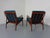 Mid-Century Modern Set of Vintage Teak Armchairs, 1960s For Sale - Image 3 of 18