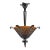 1920s Edgar Brandt & Daum French Art Deco Chandelier For Sale