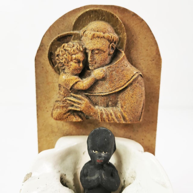 Metal Art Deco Missionary Money Box, Netherlands, 1930s For Sale - Image 7 of 15