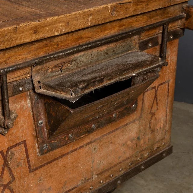19th Century Victorian Freight Carriage with Oak Top, 1880s For Sale - Image 15 of 18