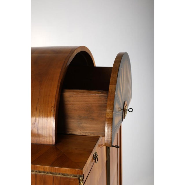 Lyra Cherry Tree Secretary, Vienna, 1815 For Sale - Image 17 of 18