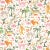 Sample - Schumacher x Happy Menocal Beasts Wallpaper In Pink & Gold For Sale