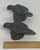Vintage Hand Forged Cast Iron Decorative Garden Birds - a Pair For Sale - Image 10 of 12