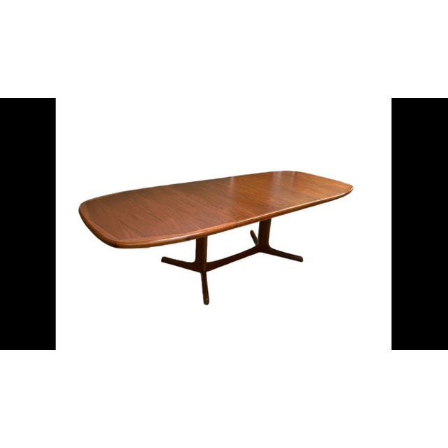1960s Dyrlund Teak Dining Table For Sale - Image 5 of 9