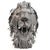 Recycled Steel Lion Head Sculpture by Holomua For Sale - Image 10 of 10
