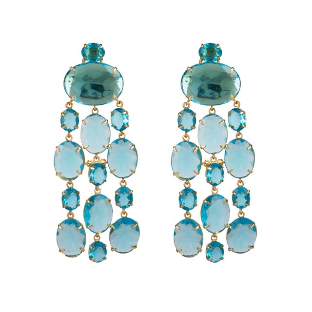 Marysol Statement Earrings– One of our most beloved designs, these bold chandelier-style earrings exude bohemian and...
