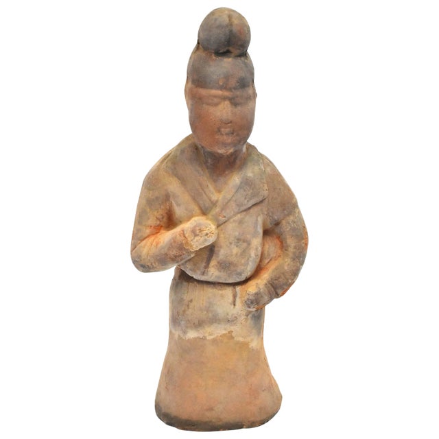 Chinese Terracotta Figure Chef Han Style For Sale