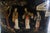 Antique Chinoiserie Chinese Hand Painted Lacquer Wood Rice Bin Box With Lid For Sale - Image 9 of 14