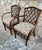 Pair of Vintage Diamond Lattice Backed Bent Arm Chairs For Sale In San Antonio - Image 6 of 7