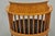 Vintage Postmodern Maple Wood Spindle Barrel Back Tapered Leg Lounge Arm Chair For Sale - Image 11 of 12