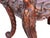 Vintage Carved Solid Wood Dragon Round Plant Stand Display Accent Table For Sale - Image 13 of 13