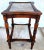 Theodore Alexander 2 Tier Mahogany & Marble Side Lamp Table With Pullout Top For Sale - Image 11 of 11