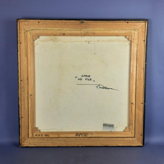 Tony Dallara, Space No Age 001/66, 2000, Acrylic and Mixed Media For Sale - Image 4 of 16