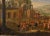 Flemish Artist, Landscape with Tower of Babel, 17th-18th Century, Oil on Canvas, Framed For Sale - Image 11 of 17