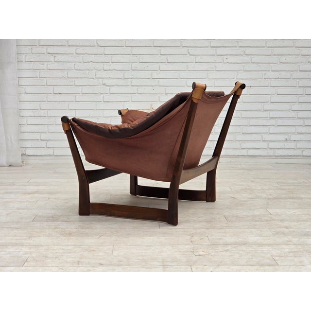 Norwegian Trega Lounge Chair by Tormod Alnaes, 1970s For Sale - Image 15 of 18