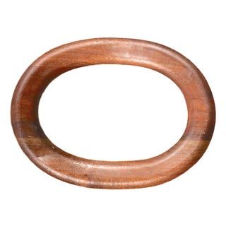 Vintage Mid Century Walnut Cutting Board Made by Vermillion Inc. For Sale