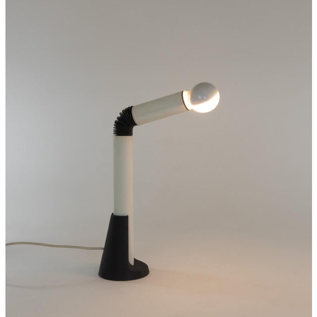 Black Periscope Table Lamp by Danilo & Corrado Aroldi for Stilnovo, 1960s For Sale - Image 8 of 9