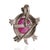 Not Yet Made - Made To Order 8 Carat Ruby & Diamond Pavé Turtle Animal Brooch Cum Pendant in 925 Sterling Silver For Sale - Image 5 of 15