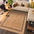 Enhance the ambiance of your home with this magnificent Persian-influenced Turkish hand-knotted rug made by skilled...
