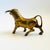 Large Vintage Brass Bull Statue For Sale - Image 4 of 13