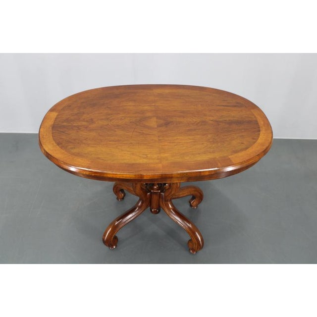 1930s Czechoslovakian Bentwood Table with Walnut Top Finish, 1930s For Sale - Image 5 of 17