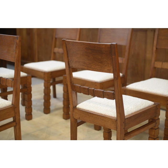 Brutalist Dining Chairs, 1960s, Set of 6 For Sale - Image 13 of 14