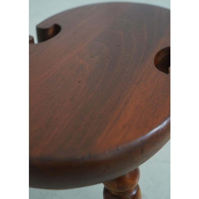 1970s 1970s Ethan Allen Pine Old Tavern Footstool For Sale - Image 5 of 8