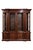 Wood Century Furniture Claridge Mahogany Breakfront China Cabinet / Display Wall Unit For Sale - Image 7 of 9