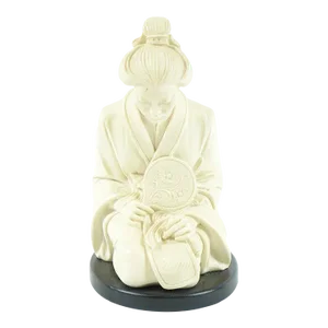 Mid 20th Century Japanese Scultpure of Woman